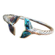 Mystic Ocean Whale Tail Bangle