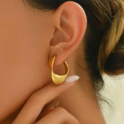 Eclipse Luxe Hoop Studs