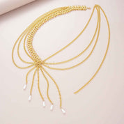 Gilded Cascade Waist Chain