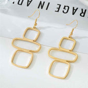 Gilded Harmony Drop Earrings