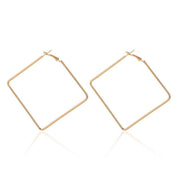 Geometrix Square Hoop Earrings