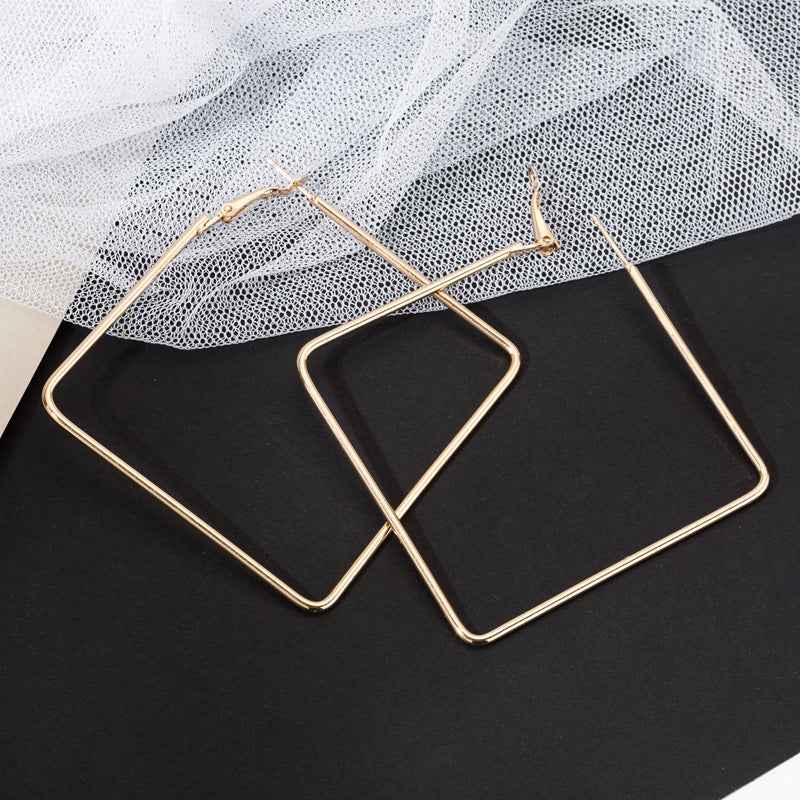 Geometrix Square Hoop Earrings