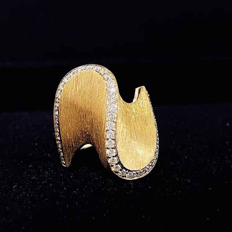 Ethereal Ribbon Luxe Ring