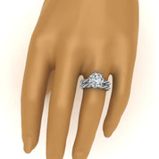 Eternal Radiance Twine Ring