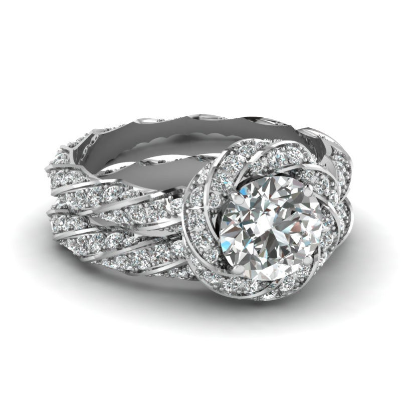 Eternal Radiance Twine Ring