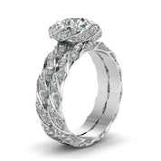 Eternal Radiance Twine Ring