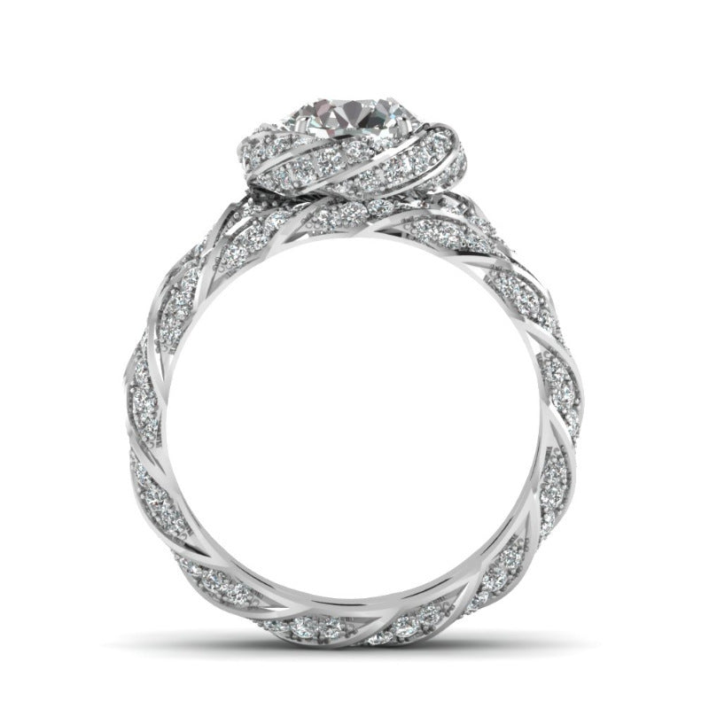 Eternal Radiance Twine Ring