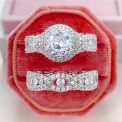Eternal Radiance Duo Ring Set