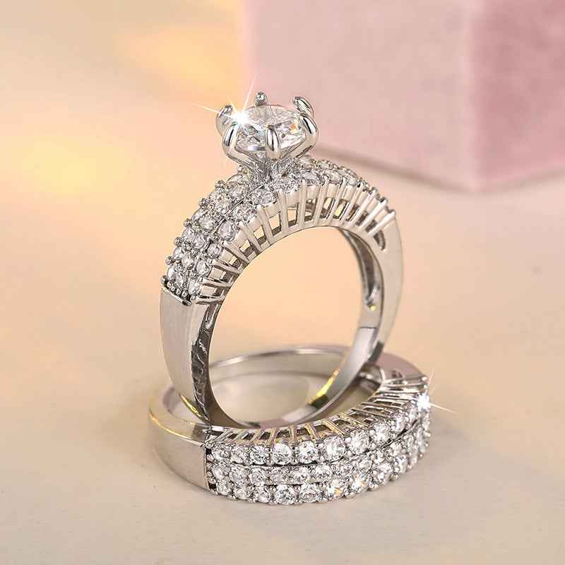 Eternal Lumina Dual Band Ring