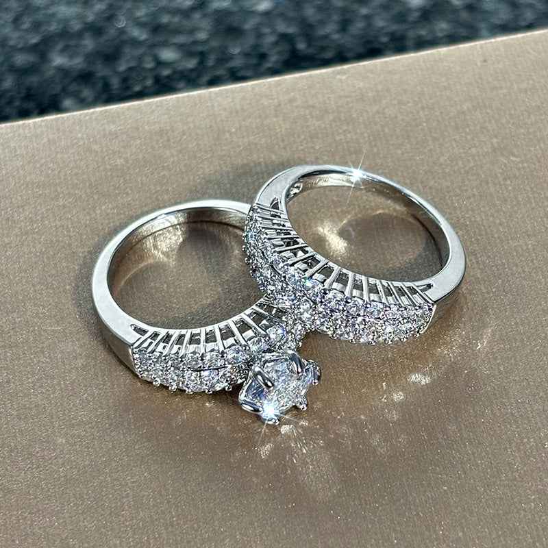 Eternal Lumina Dual Band Ring