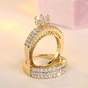 Eternal Lumina Dual Band Ring