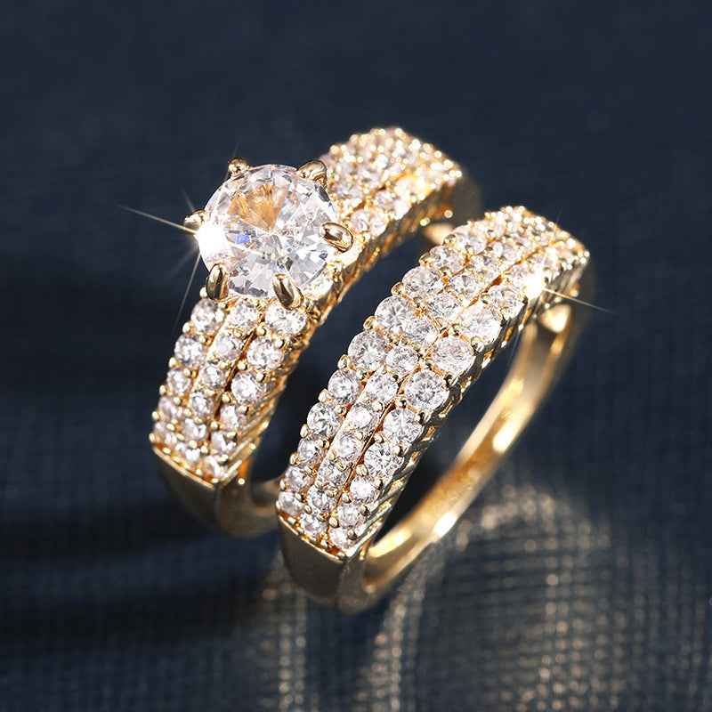 Eternal Lumina Dual Band Ring