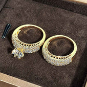 Eternal Lumina Dual Band Ring