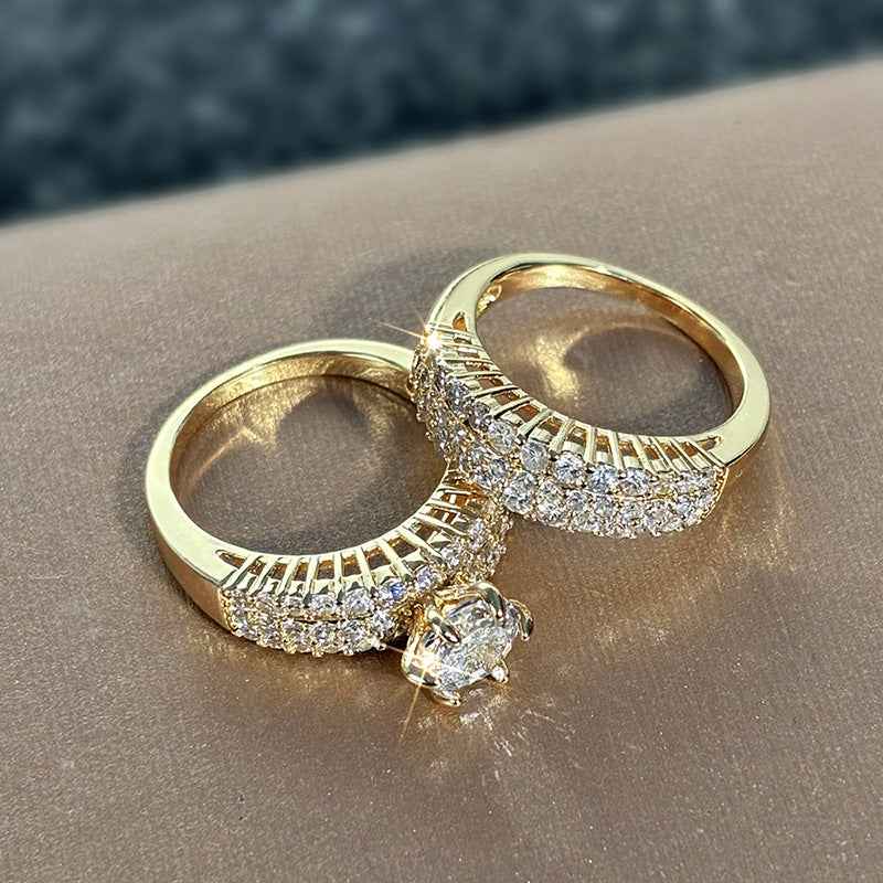 Eternal Lumina Dual Band Ring