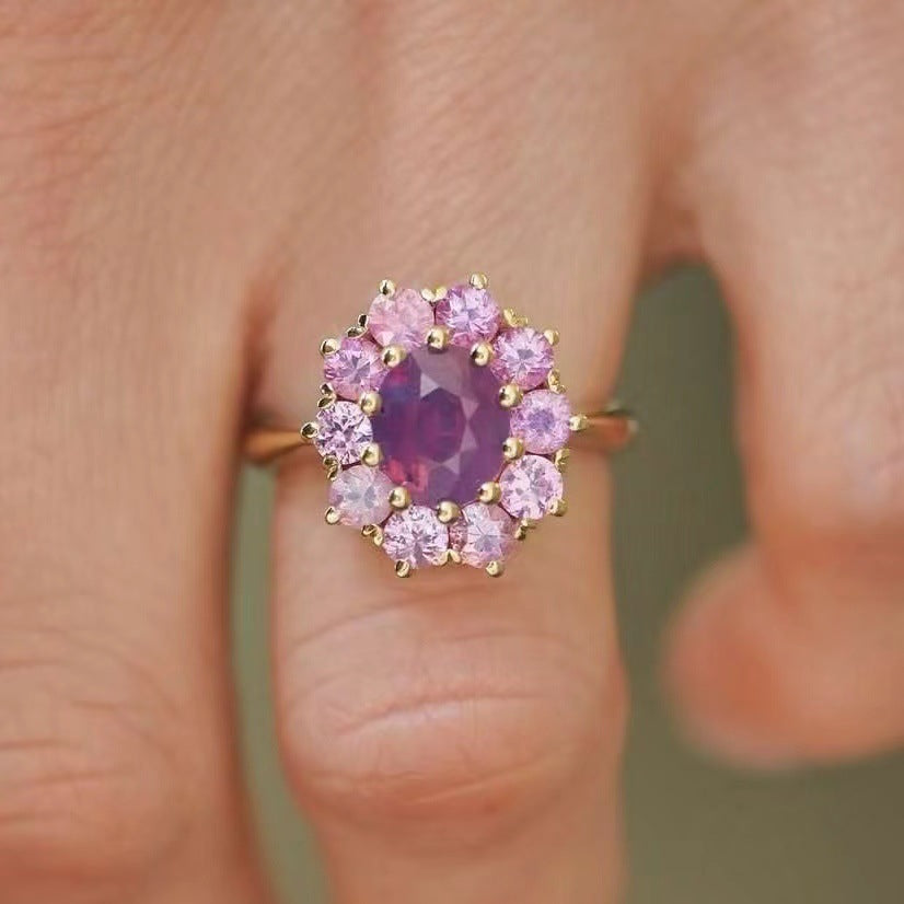 Blossom Amora Halo Ring