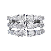 Celesté Luxe Multi-Row Statement Ring