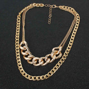 Bold Luxe Dual-Layer Chain - AmoreNmore