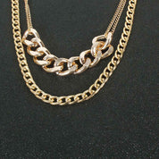 Bold Luxe Dual-Layer Chain - AmoreNmore