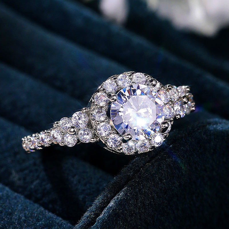 Eternal Radiance Halo Ring