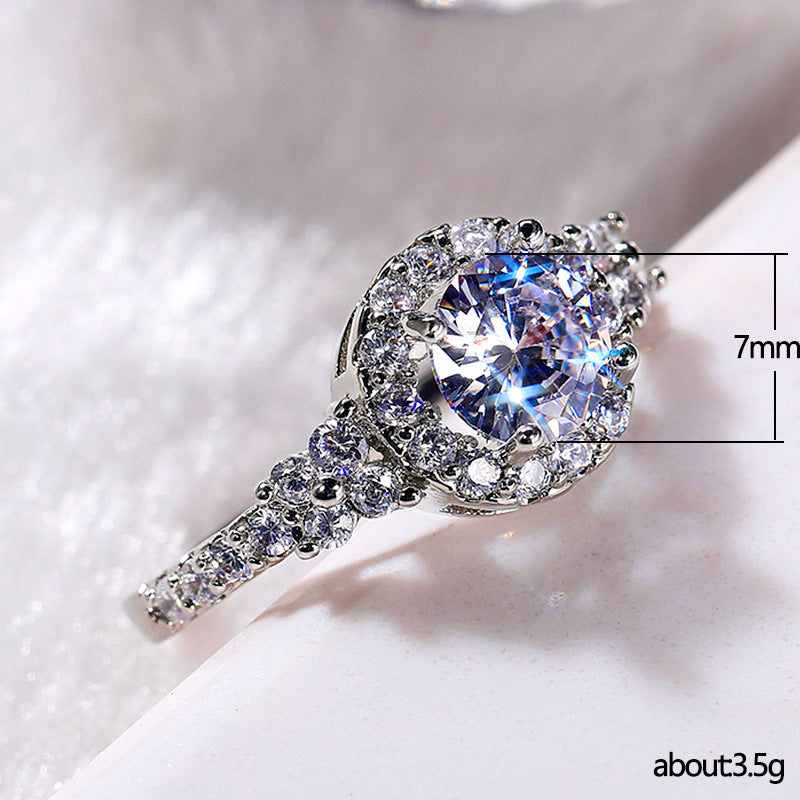 Eternal Radiance Halo Ring