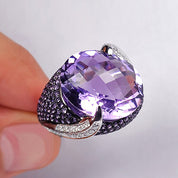 Amethyst Aurora Luxe Ring