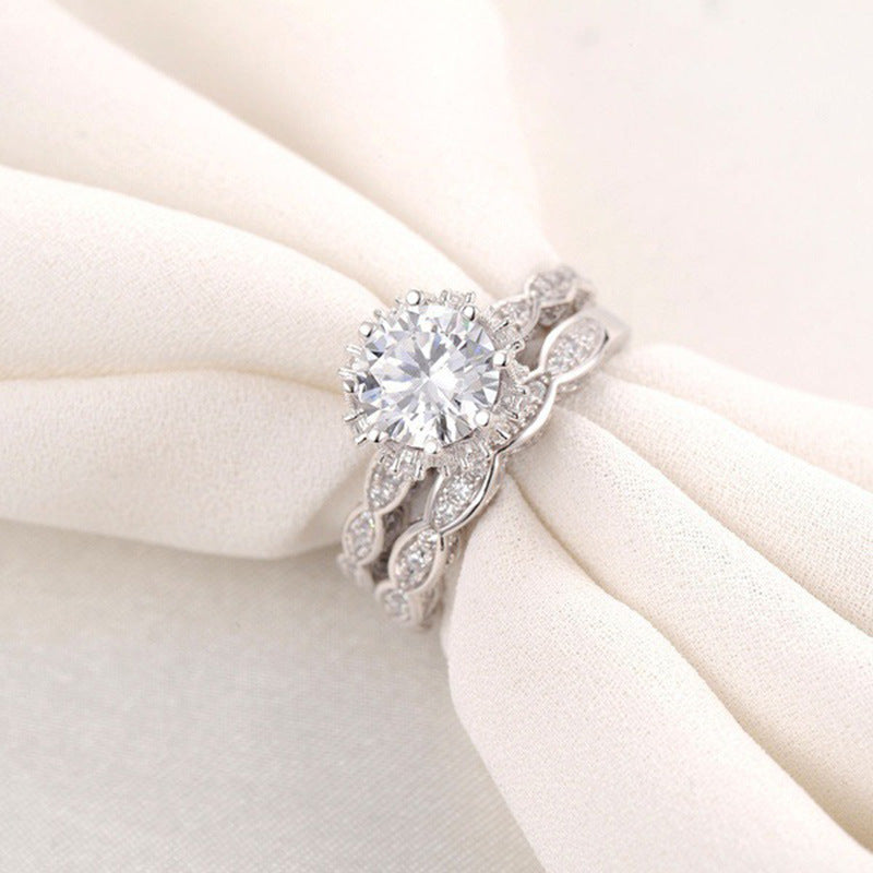 Regal Crown 925 Silver plated Ring - AmoreNmore