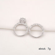 Regal Crown 925 Silver plated Ring - AmoreNmore