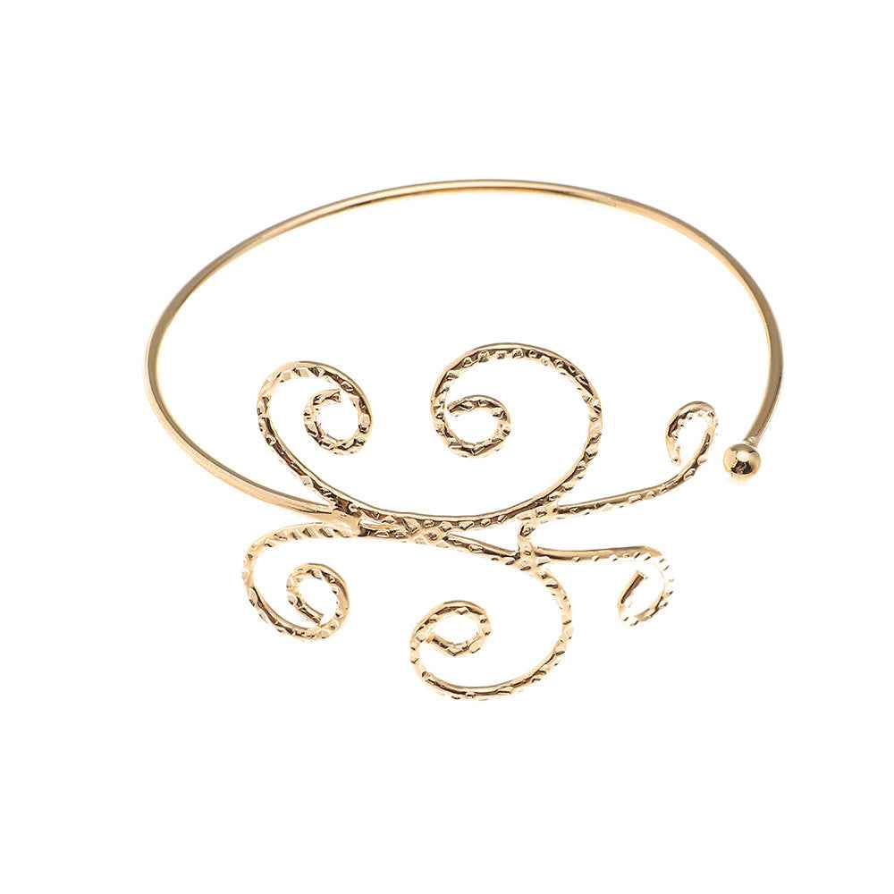 Elysian Spiral Arm Cuff