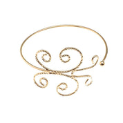 Elysian Spiral Arm Cuff
