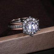 Celestia Radiant Dual Band Ring