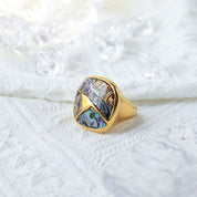 Celestial Mosaic Statement Ring