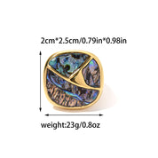 Celestial Mosaic Statement Ring