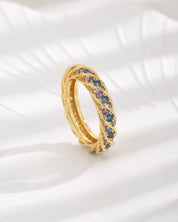 Aurelia Prism Weave Ring