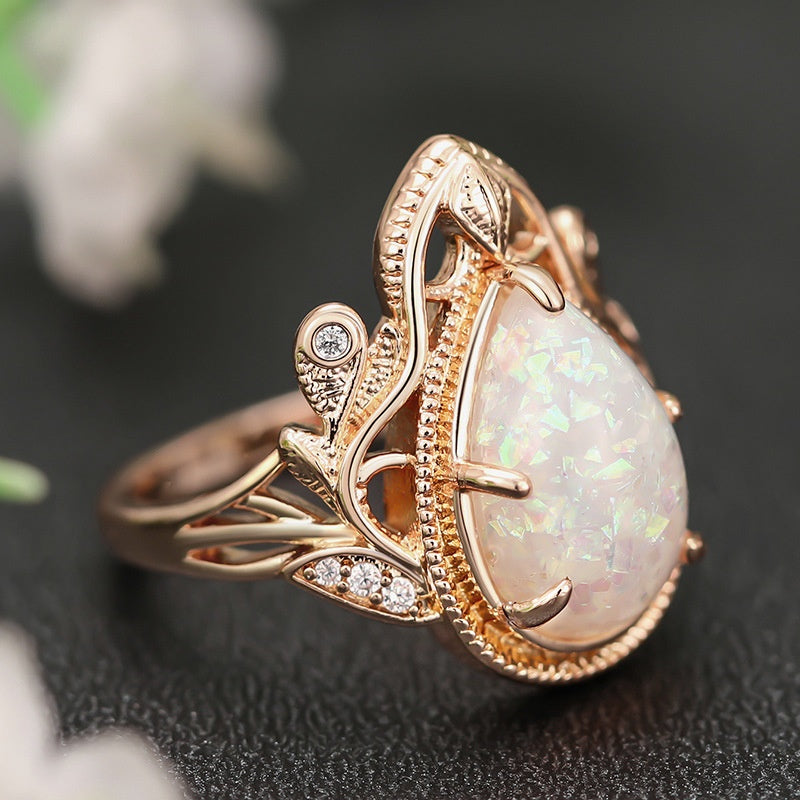 Aurora Crown Statement Ring