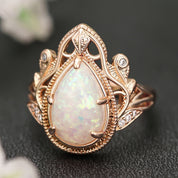 Aurora Crown Statement Ring