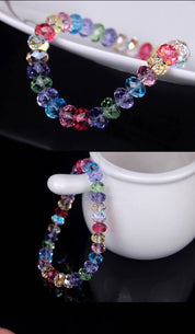 PrismPop Crystal Bead Bracelet