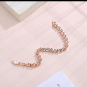 Rose Radiance Crystal Bracelet