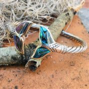 Mystic Ocean Whale Tail Bangle