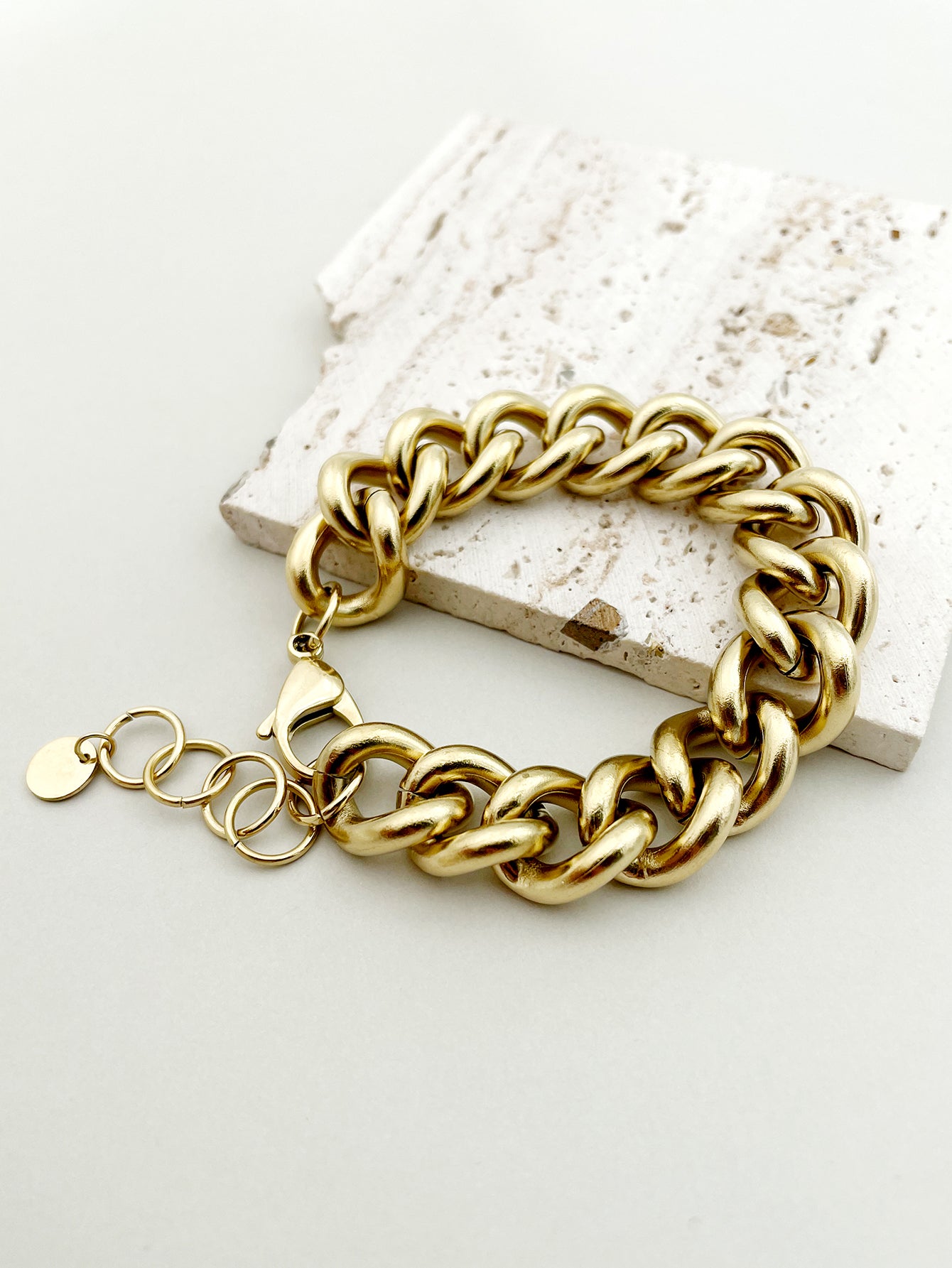 Bold Luxe Chunky Chain Bracelet