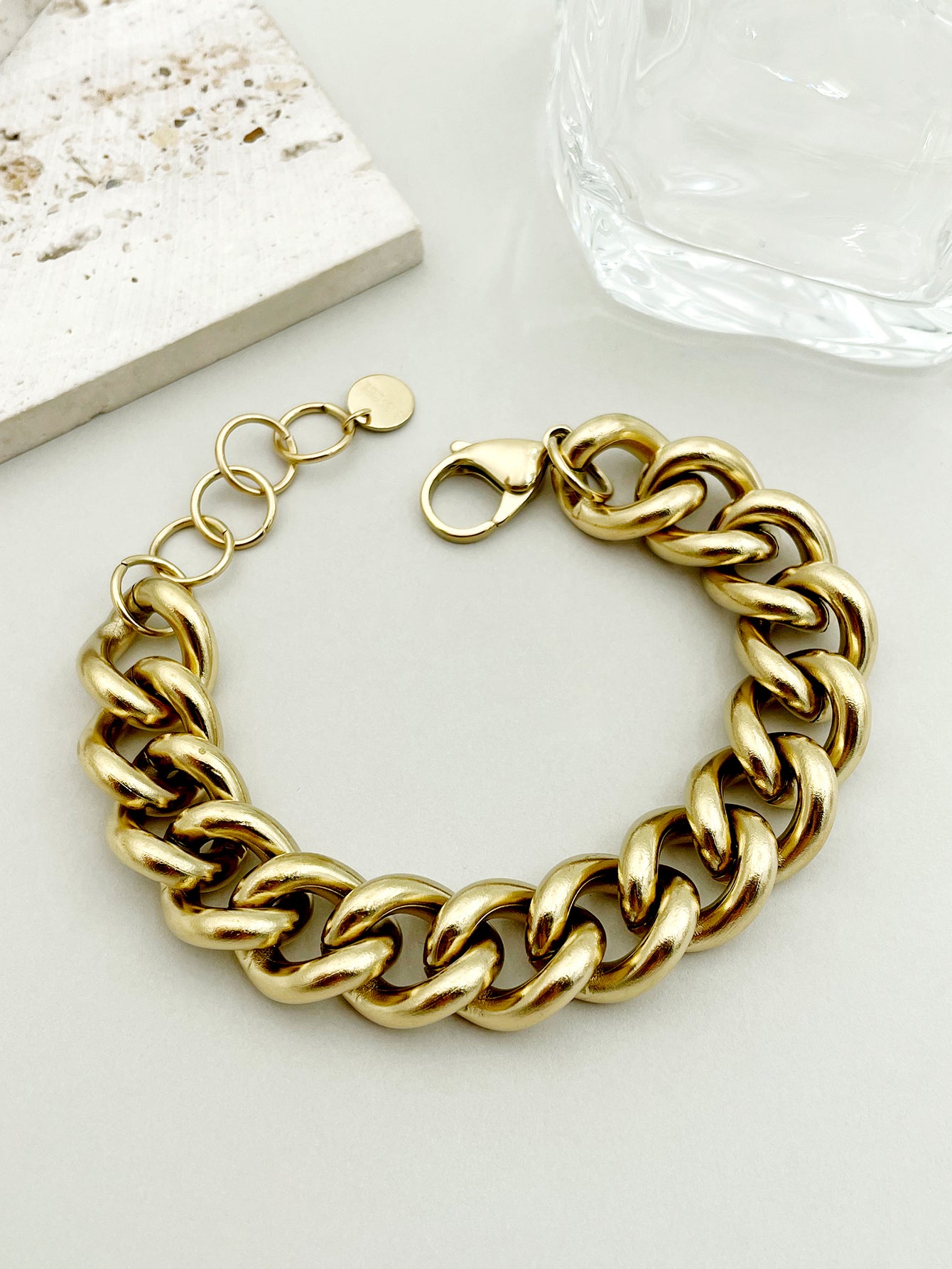 Bold Luxe Chunky Chain Bracelet