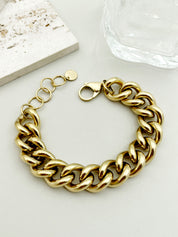 Bold Luxe Chunky Chain Bracelet