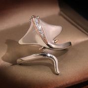 Ocean Grace Statement Adjustable Ring