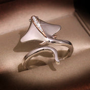 Ocean Grace Statement Adjustable Ring