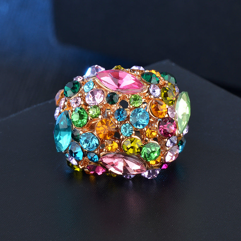 Prism Carnival Luxe 18k Gold plated Ring