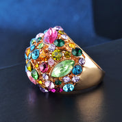 Prism Carnival Luxe 18k Gold plated Ring