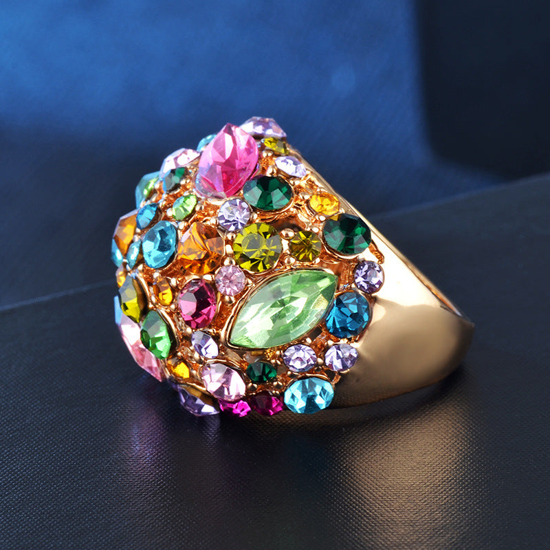 Prism Carnival Luxe 18k Gold plated Ring