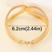 Serpent Twist Luxe Bangle