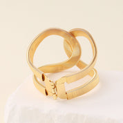 Serpent Twist Luxe Bangle