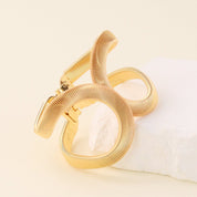 Serpent Twist Luxe Bangle
