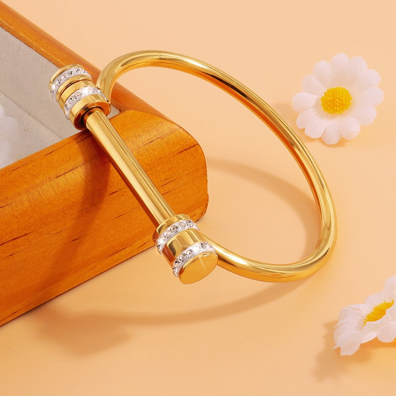 Luxe Bolt Cuff Bracelet